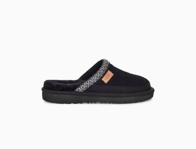 UGG Tasman II Slip-on Big Kids Slippers Black - AU 659PQ